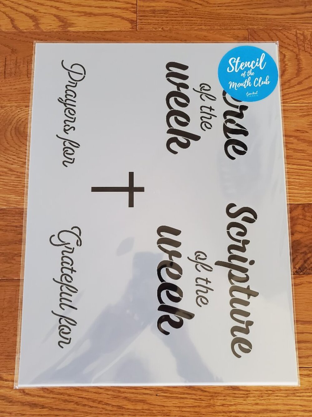 April 2024 Stencil of the Month Stencil Set w/ Add-On | Scripture | BRAND NEW